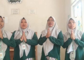 RA Nurulhuda 2 Citarate Ujunggenteng Tunjukkan Kepedulian Sukseskan Indonesia Berkiblat, KUA Ciracap Berikan Apresiasi