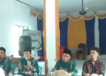 Penyuluh KUA Ciemas Berikan Penyuluhan kepada Wali Murid pada Serah Terima Siswa Baru MTs Al-Manshuriyah