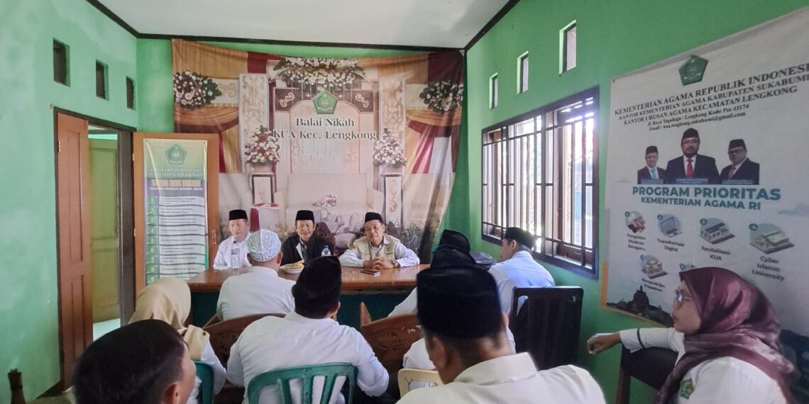 KUA Lengkong Matangkan Persiapan PORSADIN VIII Tingkat Kabupaten Sukabumi