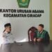 Pengawas PAKIS dan Kepala KUA Ciracap Perkuat Koordinasi Progres Verval IJOP MDTU
