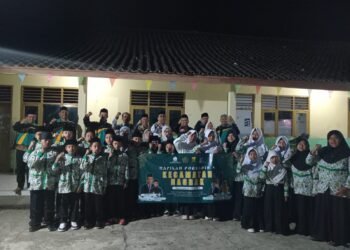 KUA Bersama Forkopimcam Nagrak Lepas Kontingen PORSADIN VIII, Kobarkan Semangat Santri Berprestasi