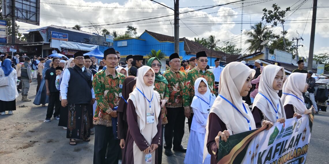 890 Santri dari 47 Kecamatan Ikuti PORSADIN VIII, Bukti Kuatnya Pembinaan Madrasah Diniyah di Sukabumi