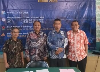 Kemenag Kabupaten Sukabumi Pantau Pelaksanaan OSN Tingkat Provinsi Jenjang SMP/MTs