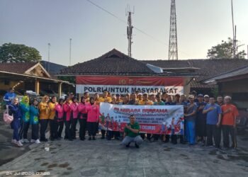 Perkuat Sinergi Lintas Sektor, KUA Cicurug Ikuti Olahraga Bersama Forkopimcam