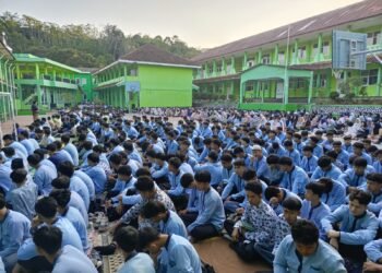 Perkuat Nilai Spiritual Peserta Didik, MAN 2 Sukabumi Laksanakan Sholat Dhuha dan Istighosah