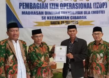 Kolaborasi Wujudkan Tertib Administrasi, 76 MDTU Cibadak Selesaikan Pembaruan IJOP