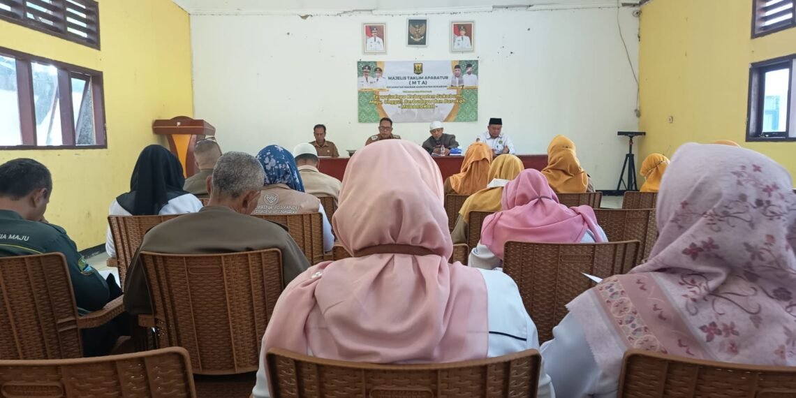 KUA Nagrak Hadiri Majelis Taklim Aparatur, Perkuat Sinergi dan Spiritualitas Pelayanan Publik