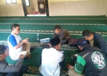 Penyuluh KUA Cibadak Lakukan Survei Lokasi Tanah Wakaf untuk Pembangunan Masjid Nurul Amal