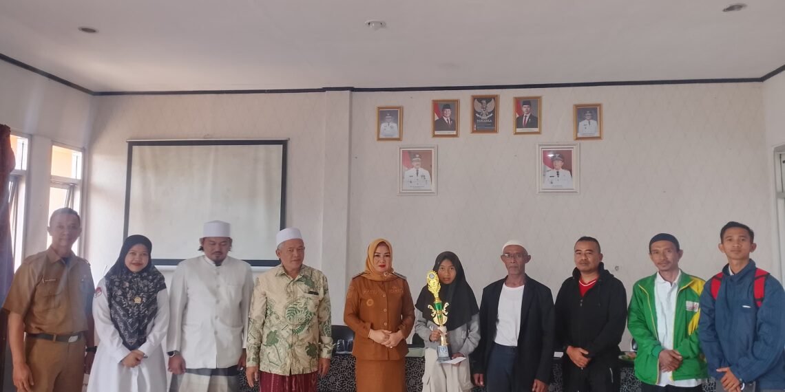KUA Sukalarang Apresiasi Juara PORSADIN, Semangati Santri Terus Berprestasi