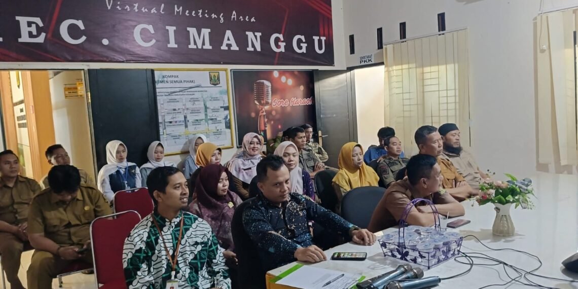 KUA Cimanggu Hadiri Pengajian MTA, Perkuat Spiritualitas dan Kepedulian Lingkungan Aparatur