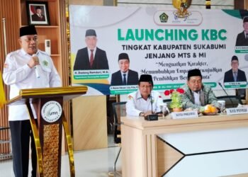 Kemenag Kabupaten Sukabumi Launching Kurikulum Berbasis Cinta, Kepala Kantor Tekankan Penguatan Karakter Madrasah