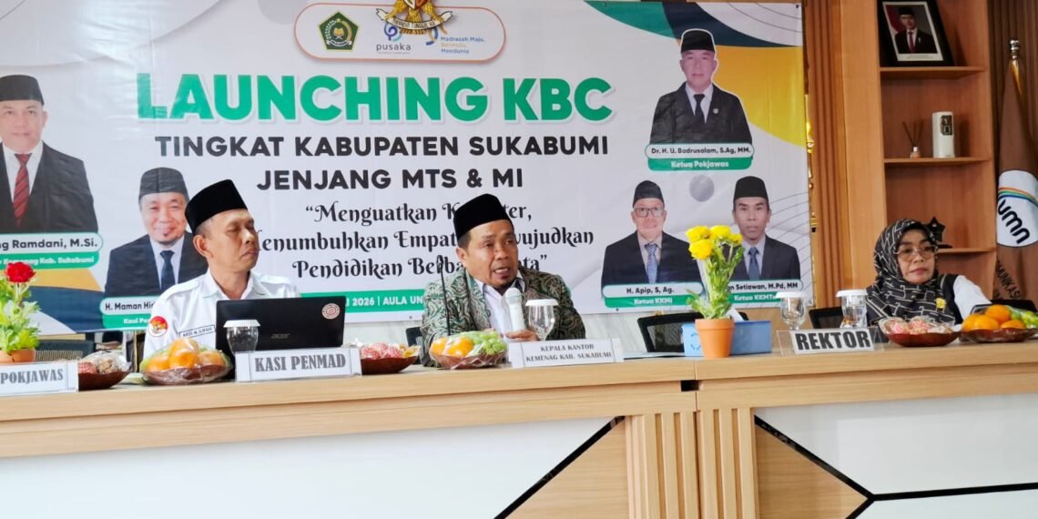 Kasi Penmad Kemenag Sukabumi Dorong Penguatan Kurikulum Berbasis Cinta dan Validasi Data Madrasah