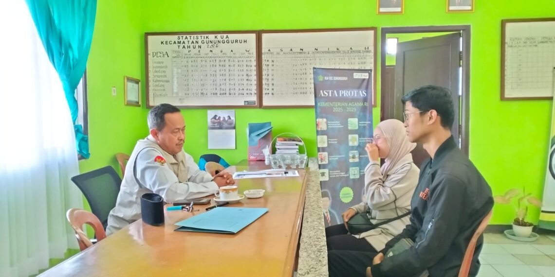 KUA Gunungguruh Perkuat Ketahanan Keluarga Melalui Konsultasi Pra Nikah bagi Calon Pengantin