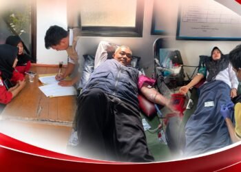 Semarak HUT Ke-81 RI, Pegawai KUA Kabandungan Berpartisipasi dalam Donor Darah PMI