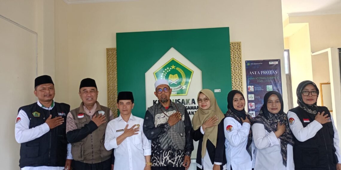 KUA Sagaranten dan PMPAI Perkuat Program Relawan Guru Ngaji Menuju Sekolah Bebas Buta Huruf Al-Qur’an