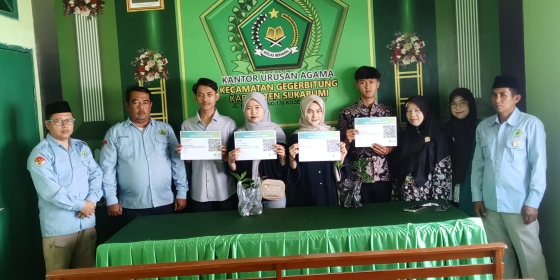Penyuluh Agama KUA Gegerbitung Bekali Calon Pengantin melalui Bimbingan Perkawinan dan Sosialisasi Pepeling