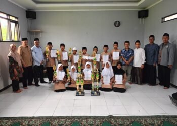 Kepala KUA Cicantayan Tekankan Penguatan MDTU pada Syukuran Juara Umum PORSADIN VIII Kabupaten Sukabumi