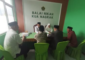 Nikah di KUA Nagrak, Khidmat, Sah, dan Terlayani dengan Sepenuh Hati