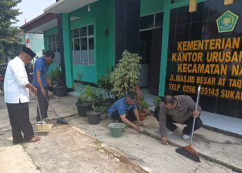 Wujudkan Pelayanan Prima, KUA Nagrak Gencarkan Gerakan Jum’at GEMAH ASRI