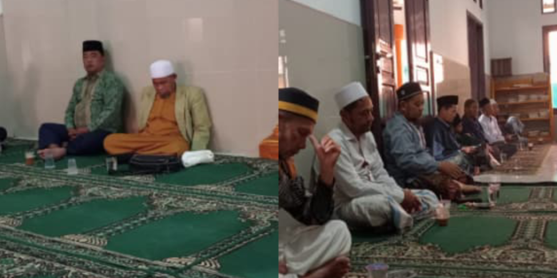 Syahriahan Tingkat Kecamatan Perkuat Sinergi Ulama dan Umara, KUA Gegerbitung Sosialisasikan Indonesia Berkiblat