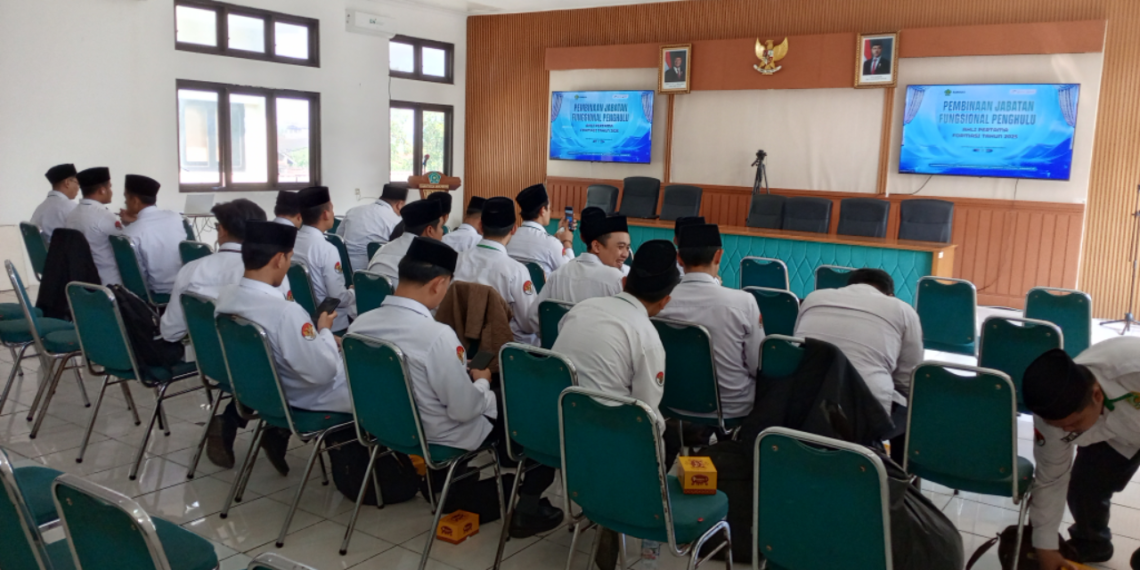Penghulu Formasi Tahun 2025 Kemenag Kabupaten Sukabumi Ikuti Pembinaan Nasional Secara Daring