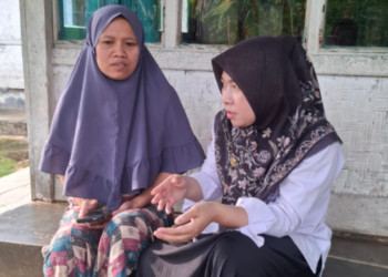 Penyuluh Agama Islam KUA Gegerbitung Perkuat Pemahaman Gerakan Nasional Indonesia Berkiblat Melalui Kunjungan Langsung ke Masyarakat