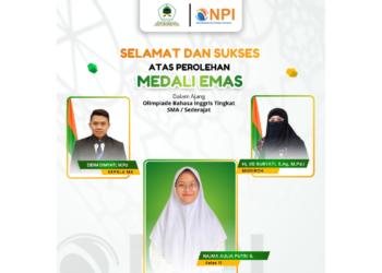 Membanggakan, Siswi MA Alwasilah Lilhasanah Sukabumi Raih Medali Emas Olimpiade Bahasa Inggris Tingkat Nasional