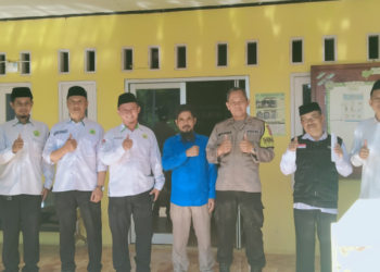 KUA Purabaya Gencarkan Sosialisasi Gerakan Nasional Indonesia Berkiblat di Desa Neglasari