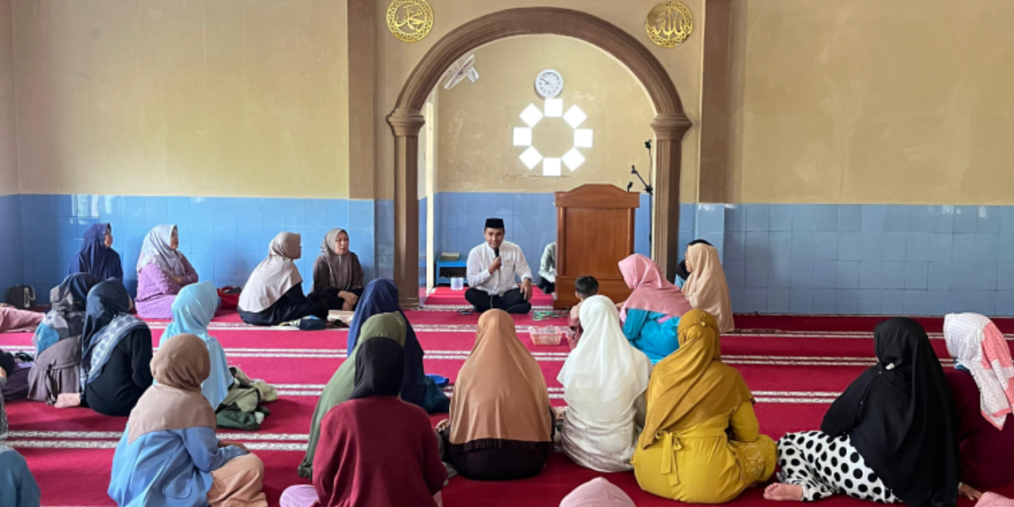 Penyuluh Agama KUA Nyalindung Dorong Pemberantasan Buta Huruf Al-Qur’an dan Sosialisasikan Gerakan Nasional Indonesia Berkiblat 1448K