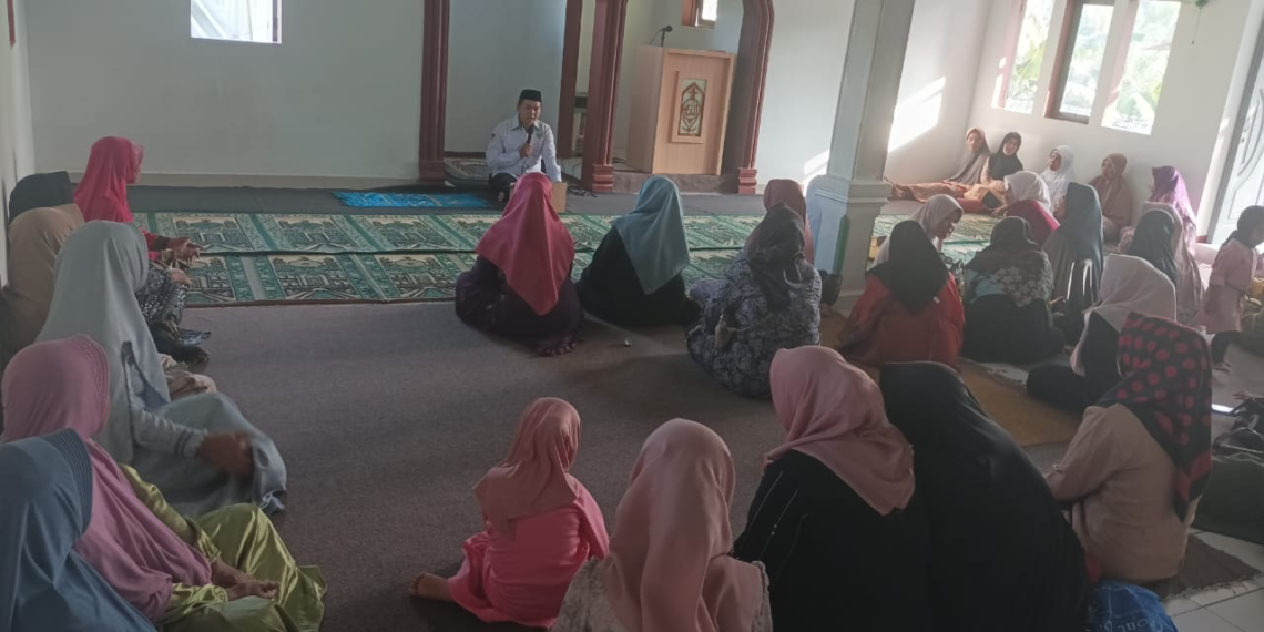 KUA Cikidang Optimalkan Peran Majelis Taklim untuk Sukseskan Gerakan Nasional Indonesia Berkiblat 1448K