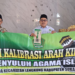 Penyuluh KUA Lengkong Laksanakan Kalibrasi Arah Kiblat di Masjid Birrul Walidain