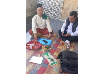 Penyuluh KUA Bojonggenteng Perkuat Edukasi Rashdul Kiblat di Pondok Pesantren Rahmatul Ummah