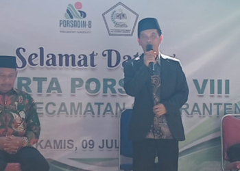 PORSADIN Tingkat Kecamatan Jadi Momentum KUA Sagaranten Sosialisasikan Gerakan Nasional Indonesia Berkiblat