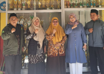 KUA Cisaat Perkuat Sosialisasi Gerakan Nasional Indonesia Berkiblat di SDN Cisaat