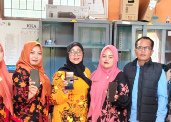 KUA Cibitung Perkuat Sinergi dengan UPTD Dalduk melalui Sosialisasi Gerakan Nasional Indonesia Berkiblat