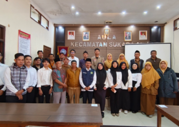 Pengajian Majelis Taklim Aparatur Kecamatan Sukaraja Perkuat Nilai Keagamaan dan Etos Pelayanan ASN