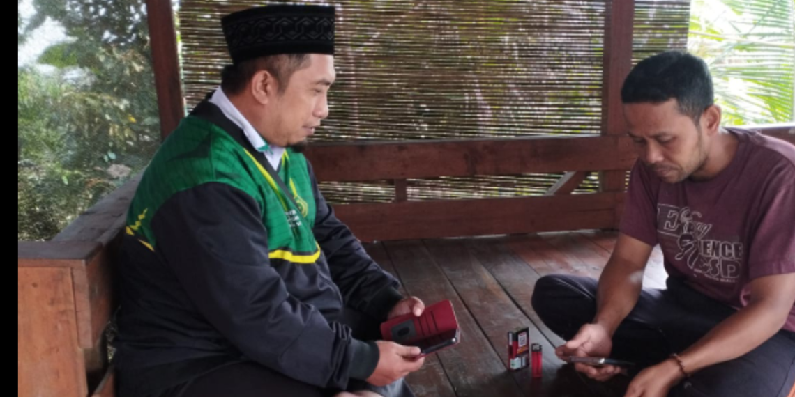 Penyuluh KUA Ciemas Intensifkan Edukasi Gerakan Nasional Indonesia Berkiblat kepada Masyarakat