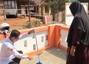 KUA Gunungguruh Gelar Sosialisasi dan Simulasi Rashdul Kiblat, Disertai Prosesi Ikrar Wakaf