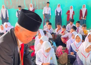 Tumbuhkan Jiwa Nasionalisme, KUA Cikidang Gelar BRUS di MTs dan MA Nurul Ikhwan