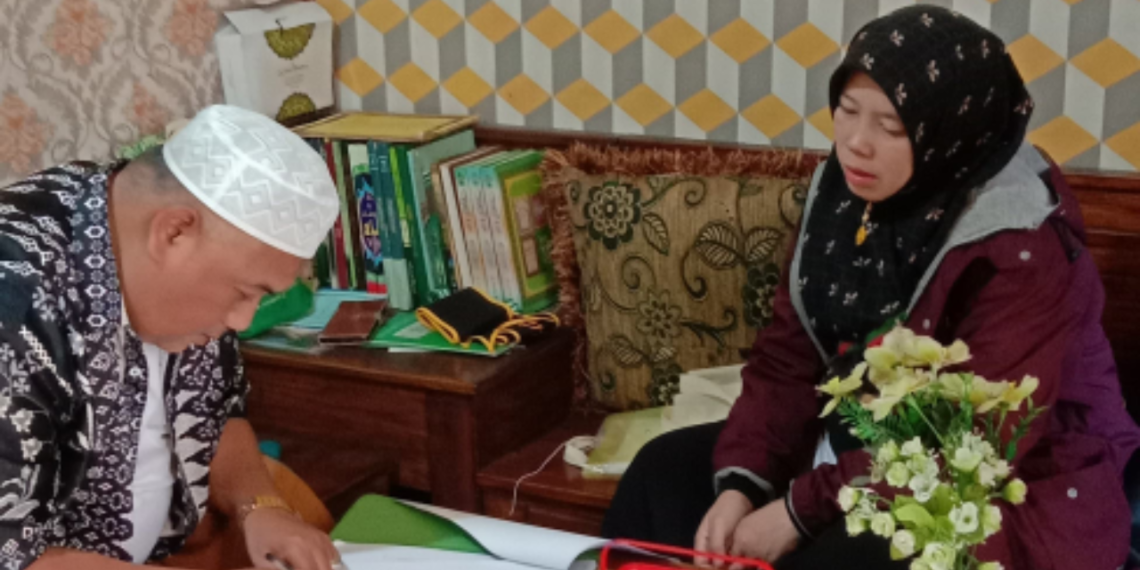 KUA Gegerbitung Sosialisasikan Wakaf dan Fasilitasi Pengajuan Sertifikat Tanah Wakaf di Desa Buniwangi