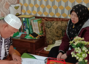 KUA Gegerbitung Sosialisasikan Wakaf dan Fasilitasi Pengajuan Sertifikat Tanah Wakaf di Desa Buniwangi