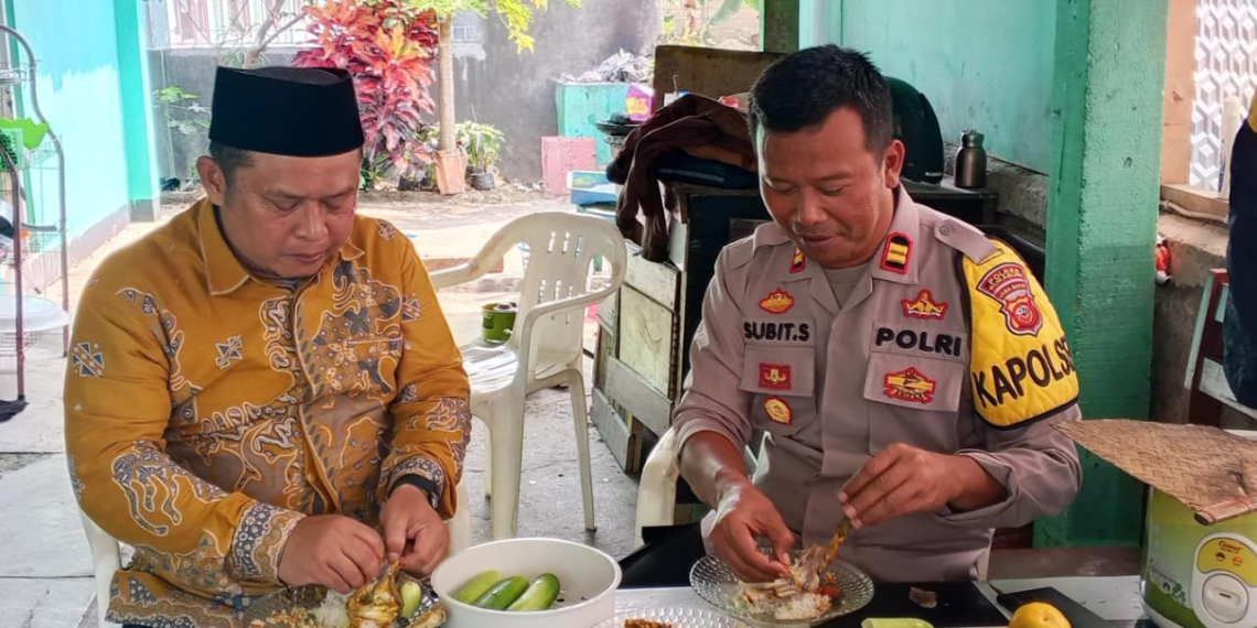 KUA Nagrak Perkuat Sinergi dengan Polsek dalam Menjaga Kerukunan dan Kamtibmas