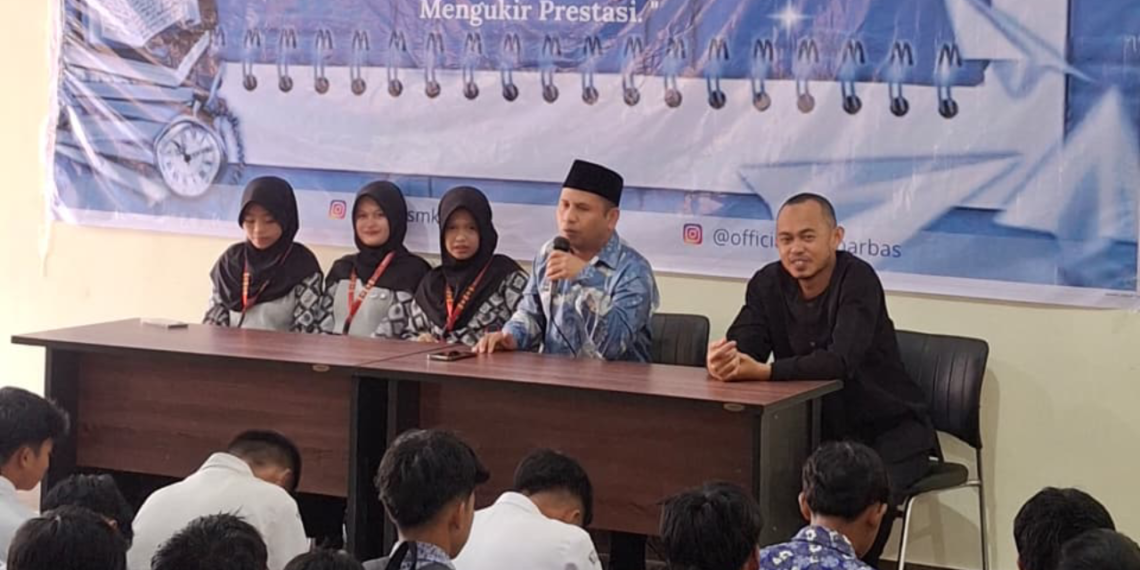 KUA Lengkong Bekali 107 Peserta Didik Baru SMK Harapan Bangsa pada Kegiatan MPLS