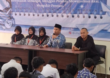 KUA Lengkong Bekali 107 Peserta Didik Baru SMK Harapan Bangsa pada Kegiatan MPLS