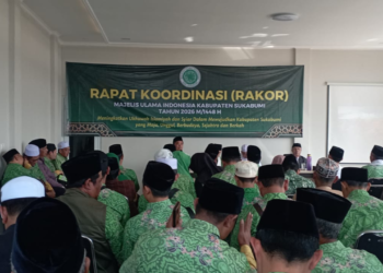 KUA Sukaraja Hadiri Rakor dan Persiapan MUSDA XII MUI Kabupaten Sukabumi