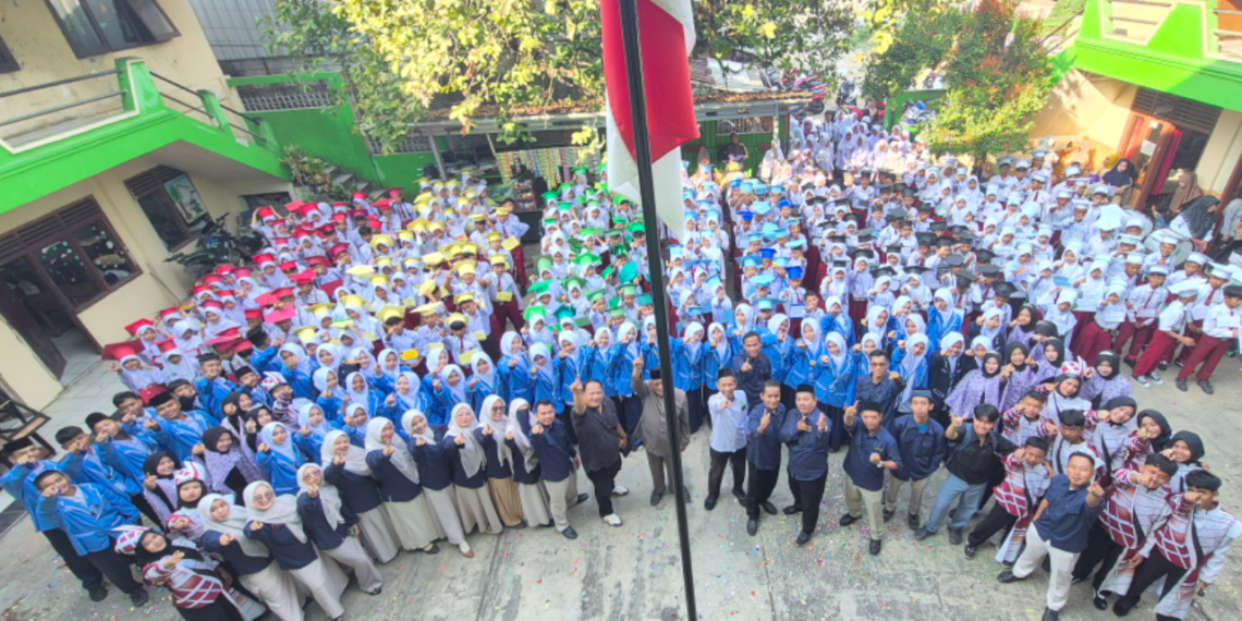 MTs Jamiyyatul Aulad Sambut 293 Murid Baru melalui MATAMUDA Berbasis Kurikulum Cinta