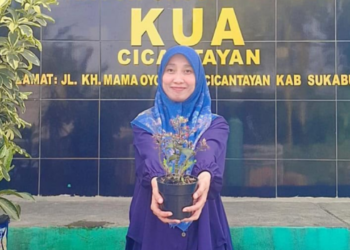 KUA Cicantayan Wujudkan Ekoteologi melalui Gerakan Jumat Bersih