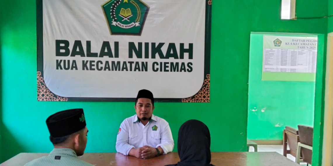 Penyuluh KUA Ciemas Berikan Bimbingan Perkawinan Mandiri, Bekali Calon Pengantin Wujudkan Keluarga Sakinah