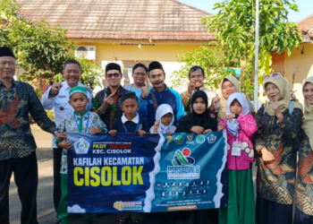 KUA Cisolok Hadiri Pelepasan Kontingen PORSADIN Menuju Tingkat Kabupaten Sukabumi