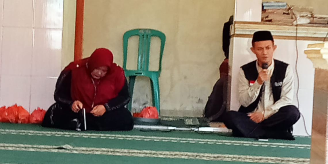 Penyuluh KUA Ciemas Perkuat Pemahaman Kalibrasi Arah Kiblat bagi Santri MT Al Furqon